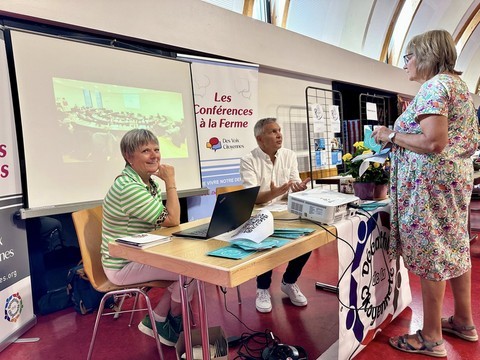 Véronique Wicker et Philippe Rosa